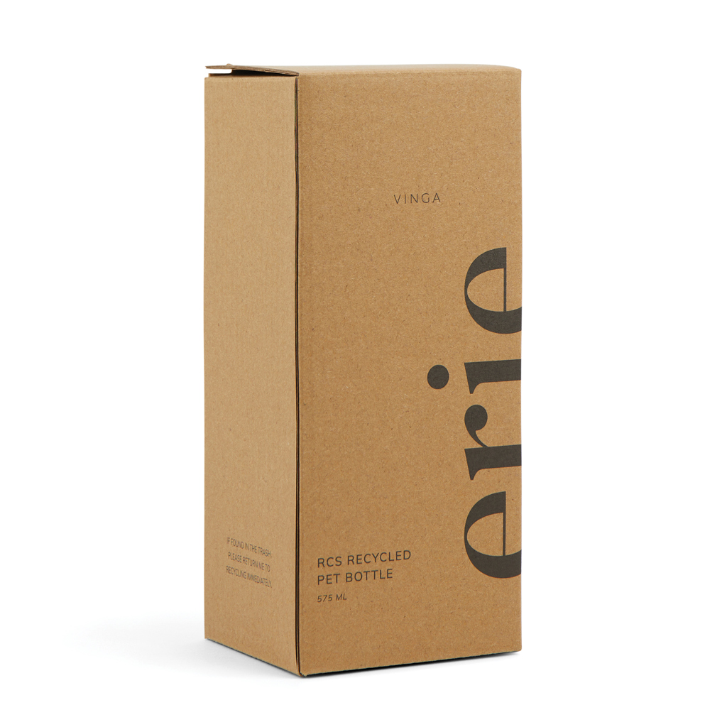 VINGA Erie 575ml Flasche aus RCS recyceltem PET