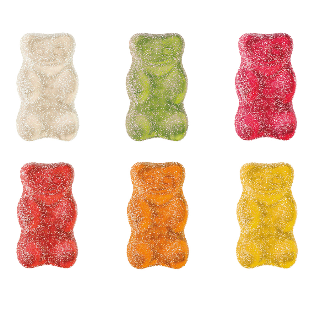 HARIBO Saure Goldbären Werbetüte, Inhalt: HARIBO Saure Goldbären