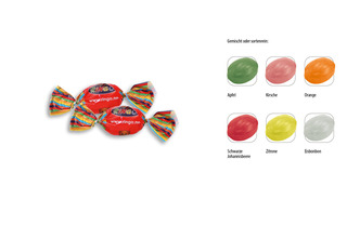 Bonbon Wickler, Inhalt: Bonbon Zitrone