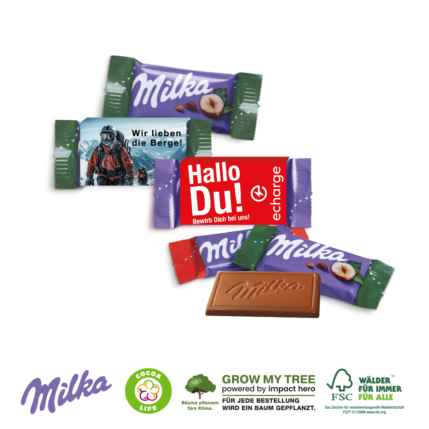 MILKA SCHOKOTÄFELCHEN