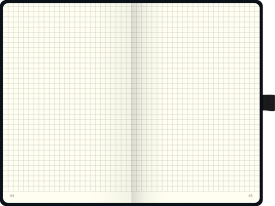 Notizbuch "Kompagnon TREND" ca. A5, orange / schwarz