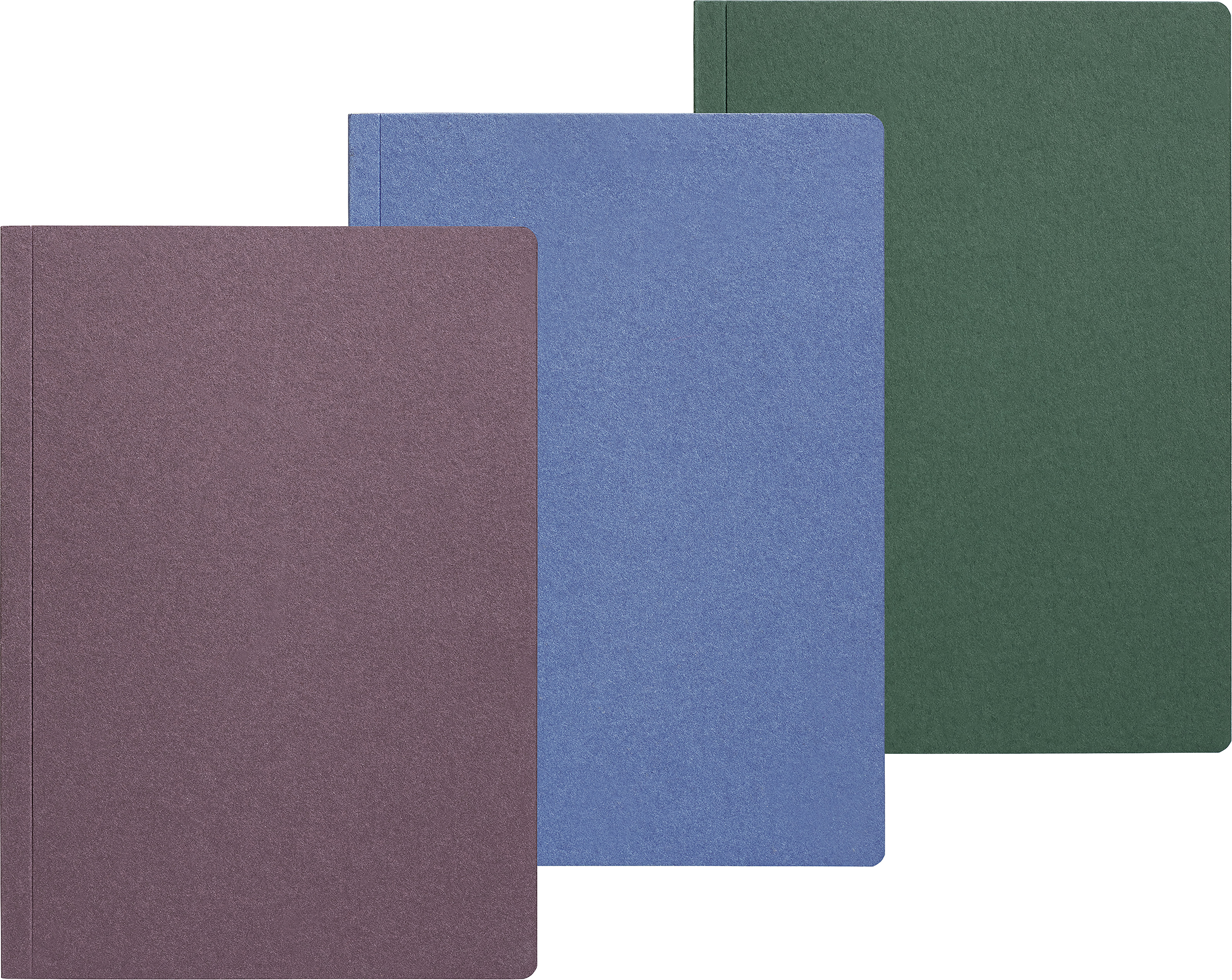 Notizheft Earth Dotted Recycling A5, aubergine