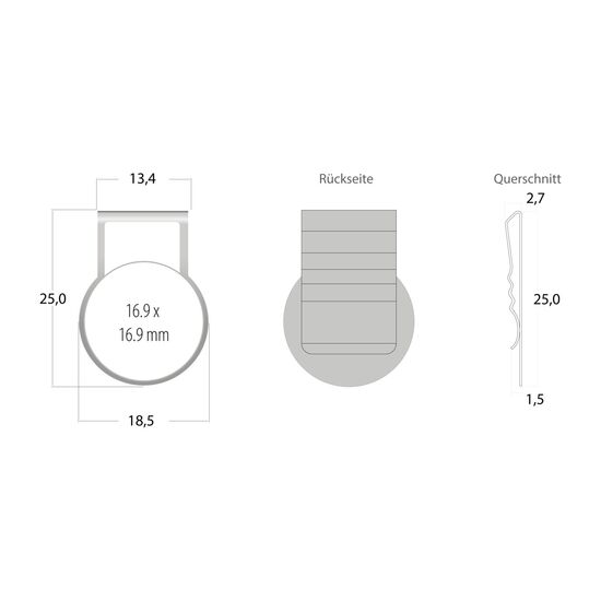 ROMINOX® Shape Clip - Variante E