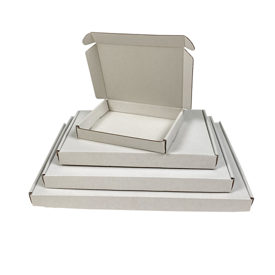 Versandkartonagen  VPD122 30 x 21,5 x 2,5 cm weiss