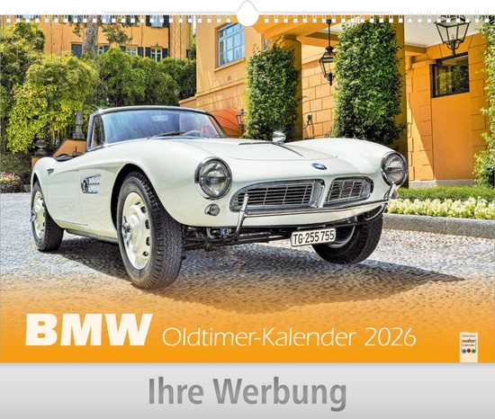 BMW-Oldtimer - Große Wandkalender mit Wire-O-Bindung