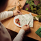 Mappe Bienenwachstuch M