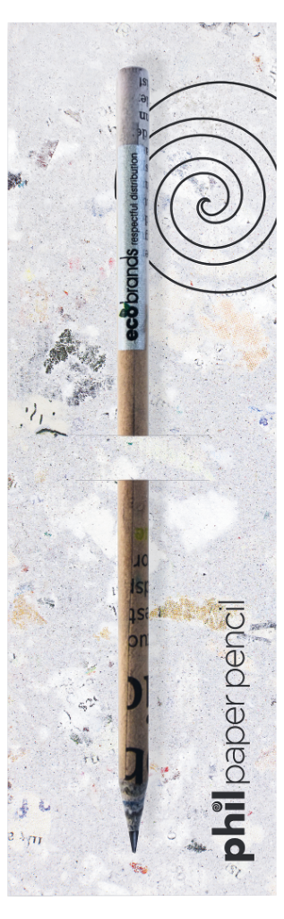 phil Zeitungsbleistift upcycling
