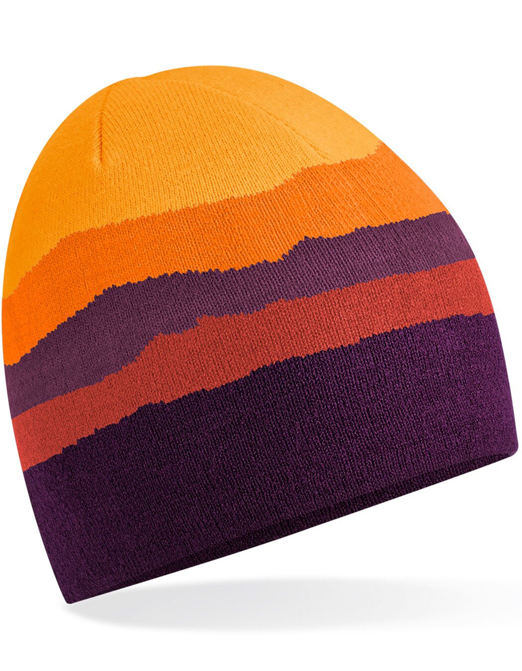 CB394R Beechfield Mountain Peaks Pull-On Beanie