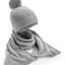 CB401 Beechfield Knitted Scarf and Beanie Gift Set