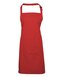 Colours Collection Bib Apron with Pocket