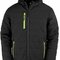 RT240 Recycled Black Compass Padded Winter Jacket