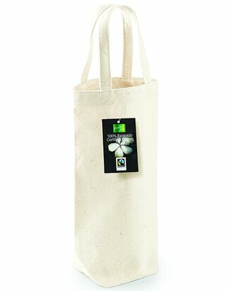 Fairtrade Cotton Bottle Bag