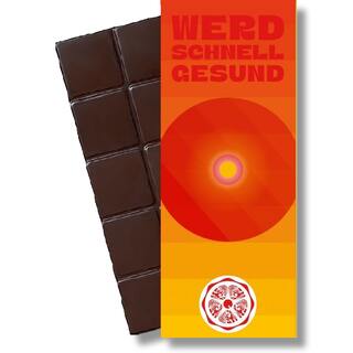 Sweet Greets Schokolade 50% "Werd schnell gesund"